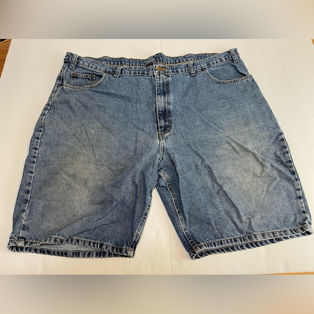 Mens RK Light Wash Indigo Jean Shorts Size 46